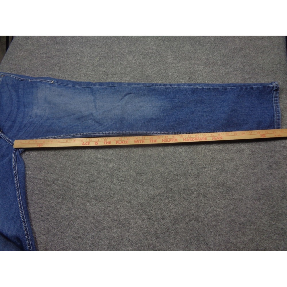 Ariat M7 Slim Fit Straight Leg Jeans Mens 35x35 Blue Denim Casual - Picture 13 of 13